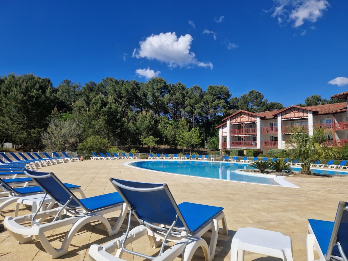 Appart Navarrosse dans résidence avec piscine