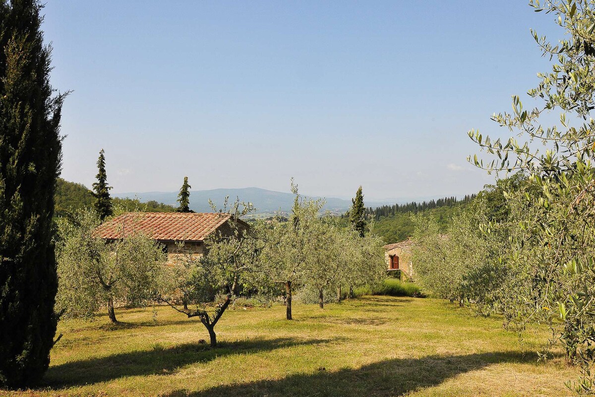 Romantic studio loft in the heart of Chianti