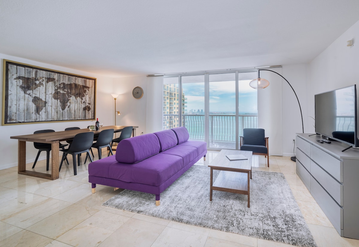 Oceanview Brickell Miami公寓泳池/免费停车位