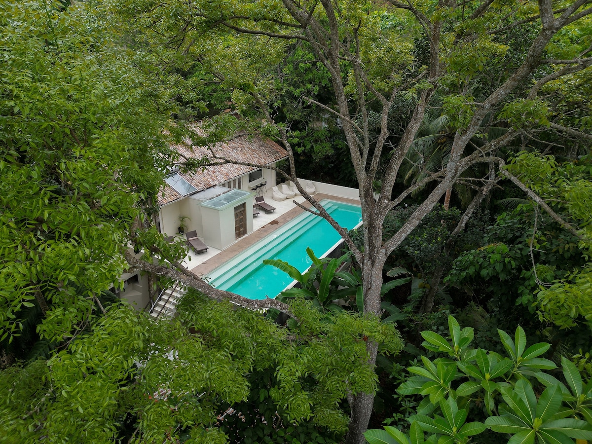 The Jungle Villa: Infinity Pool + Yoga Shala + Gym