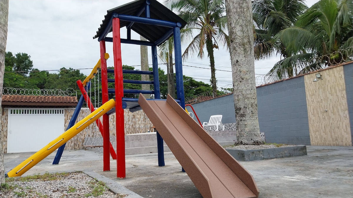 Casa das Palmeiras/playground - Praia de Boracéia
