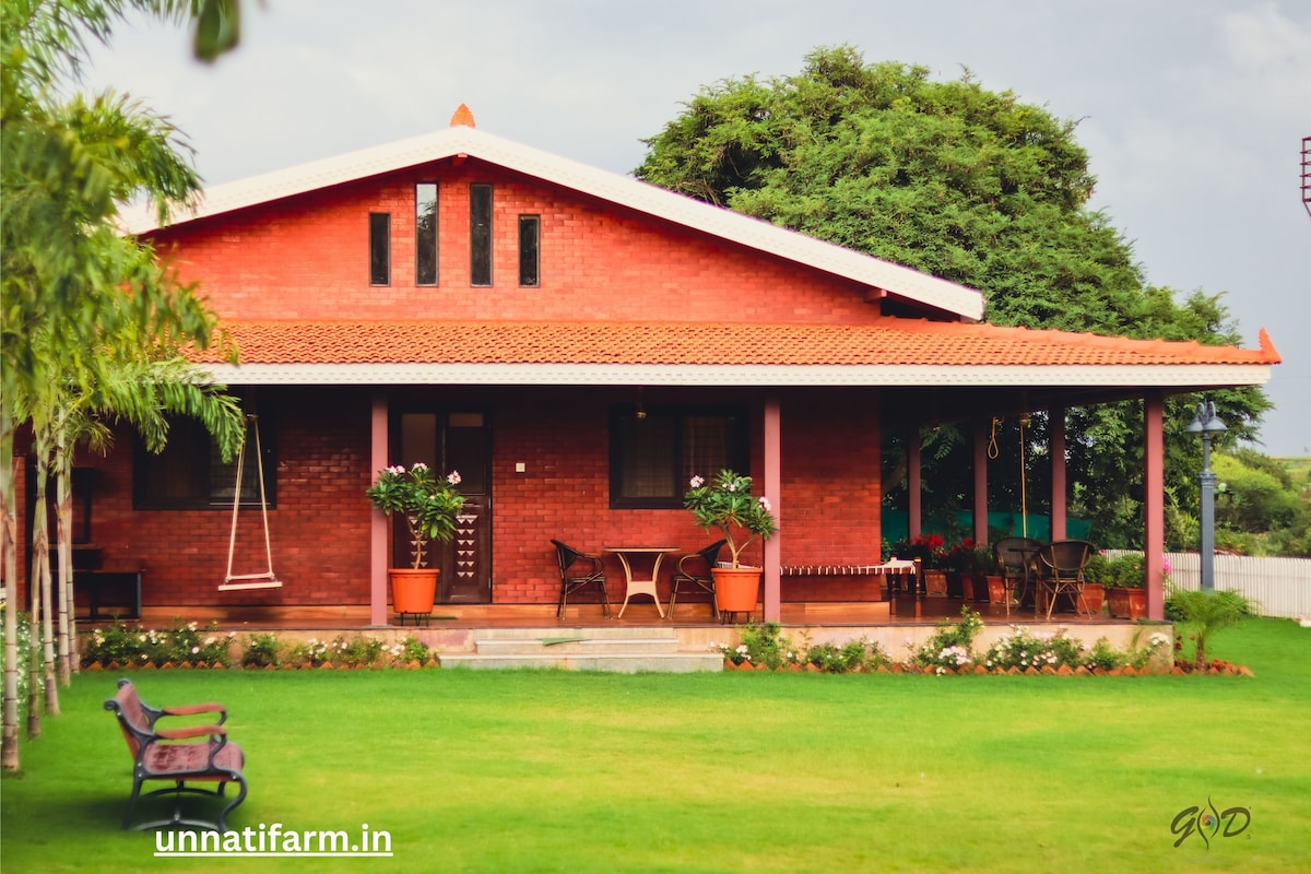 Unnati farm: Oasis of tranquility!