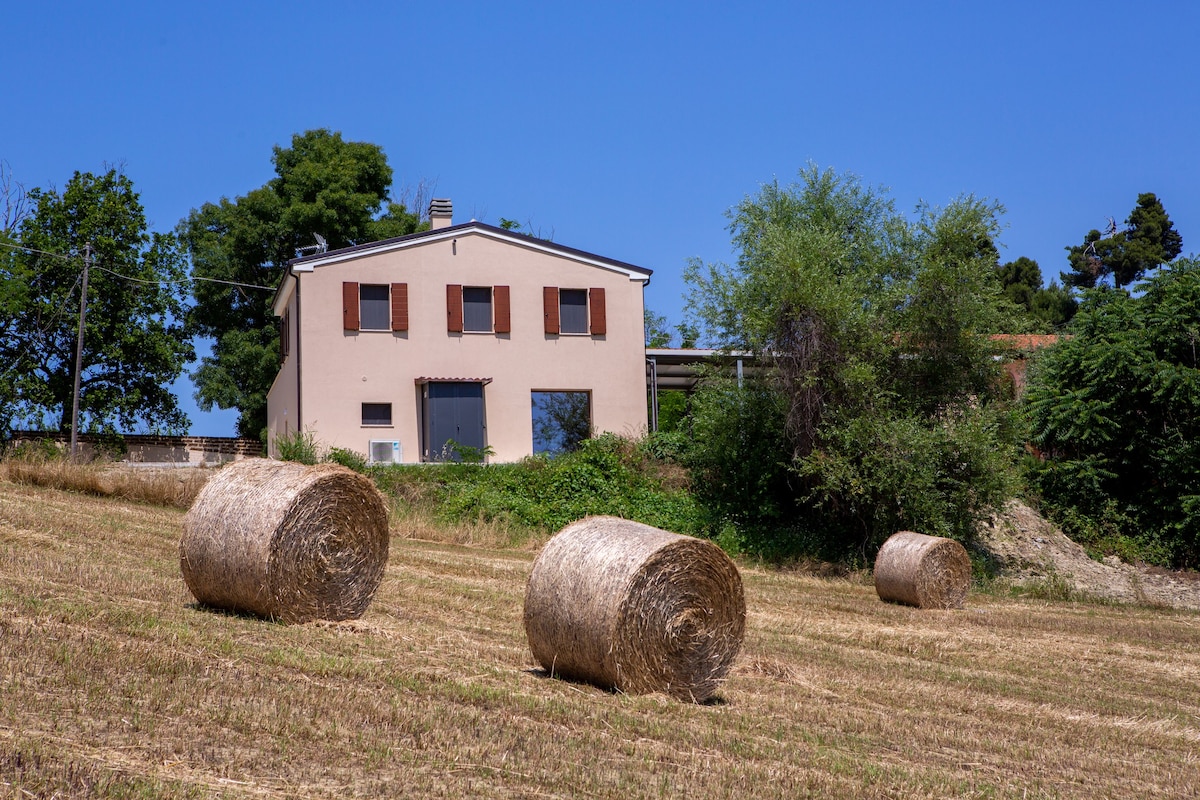 Casa rustica con vista meravigliosa.