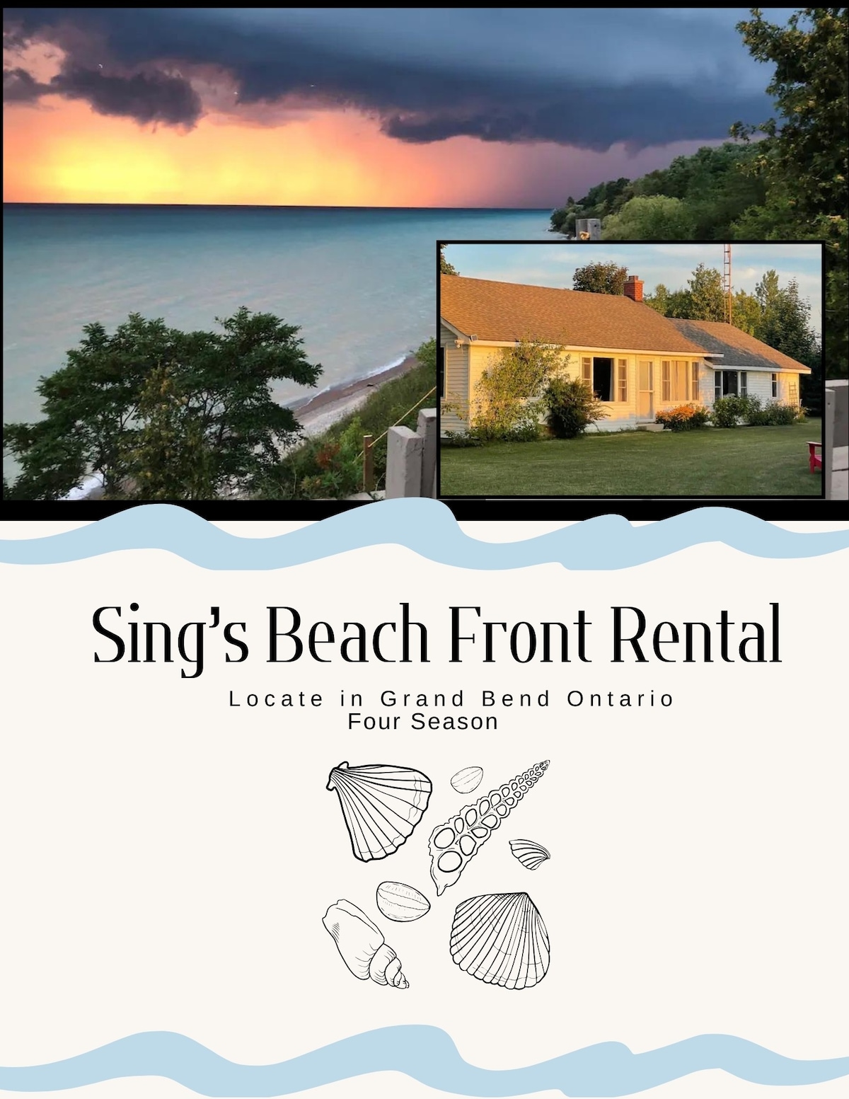 Sing Beach Front - Grand Bend/Bayfield - Hot tub