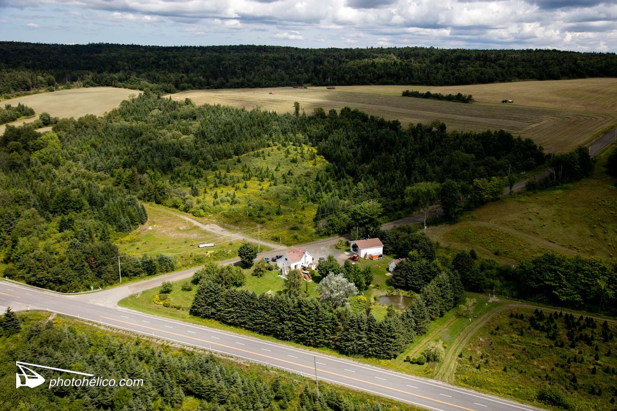 5-bedroom cottage - Eastern Townships (Saint-Malo)