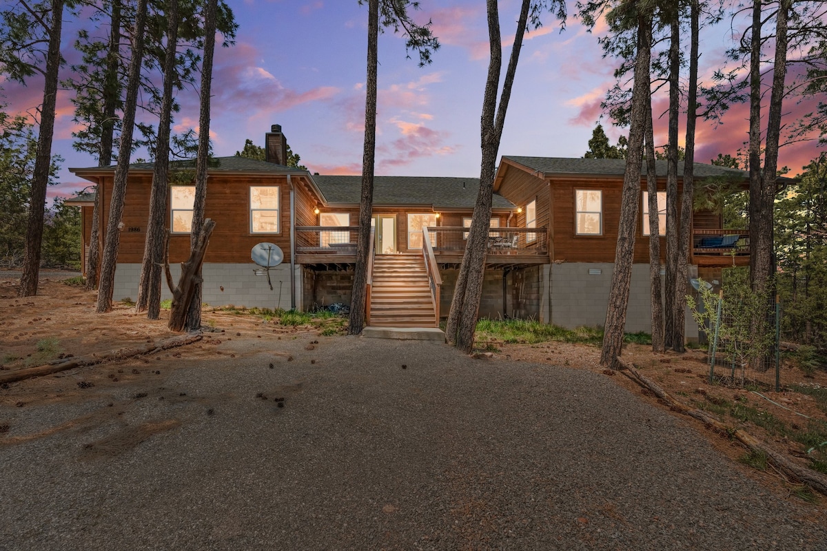 Family-friendly | modern rustic cabin | White Mtns