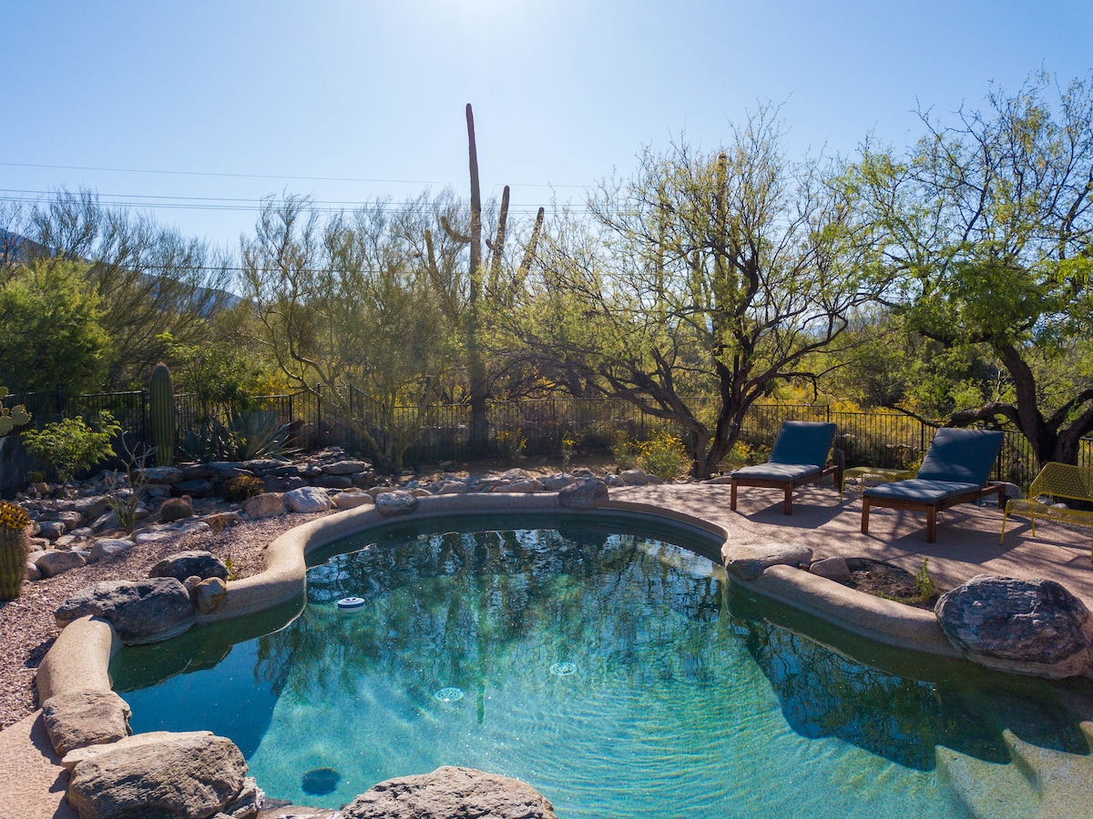 Hacienda Riad - free pool & hot tub heat - views