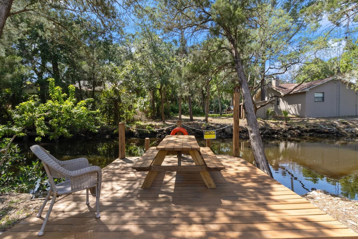 Cozy Canal House - Old Homosassa on Mason Creek