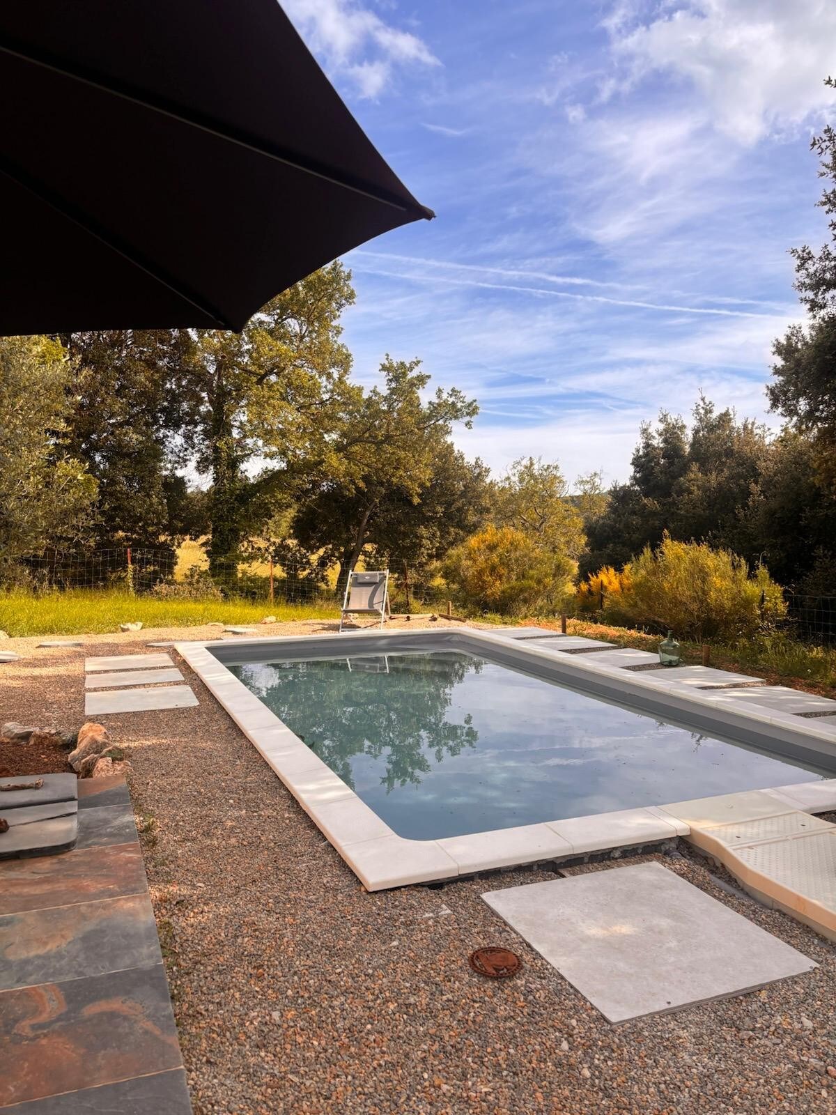 Villa  aux portes du verdon avec spa et piscine .