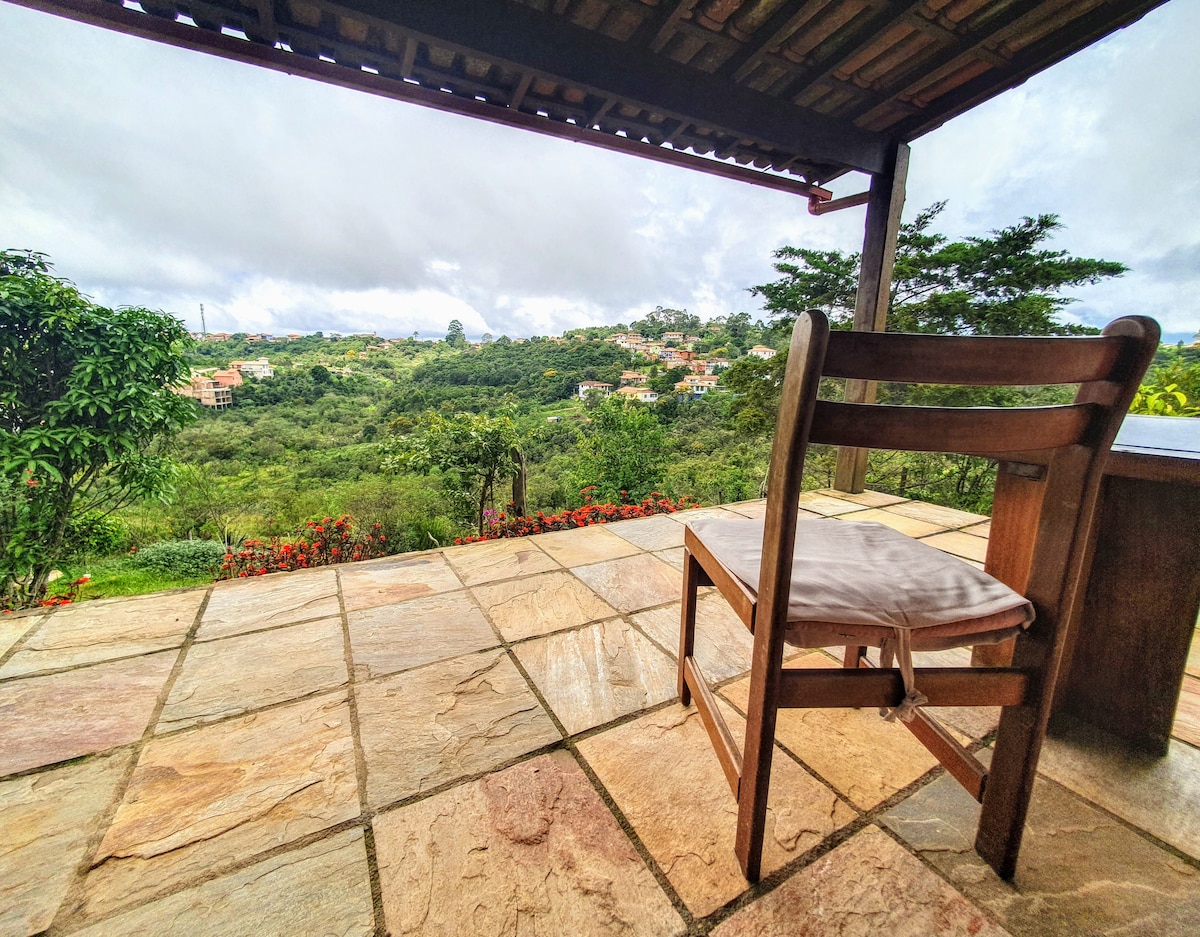 Loft aconchegante com vista para Lavras Novas