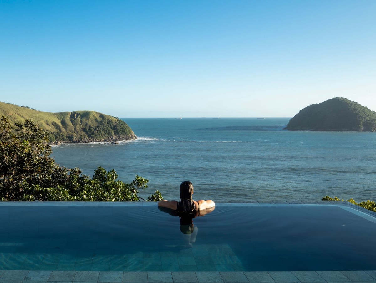 Casa_Toque_Toque : Frente ao mar e vista incrível.