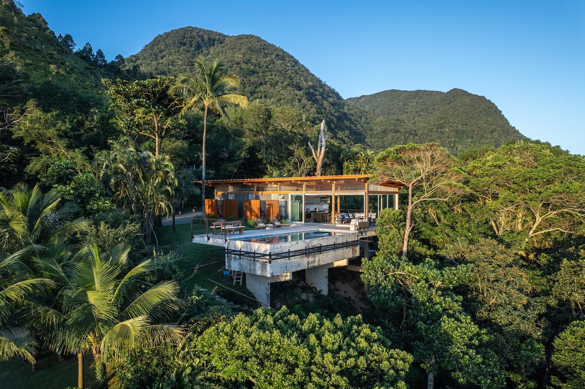 Casa_Toque_Toque : Frente ao mar e vista incrível.