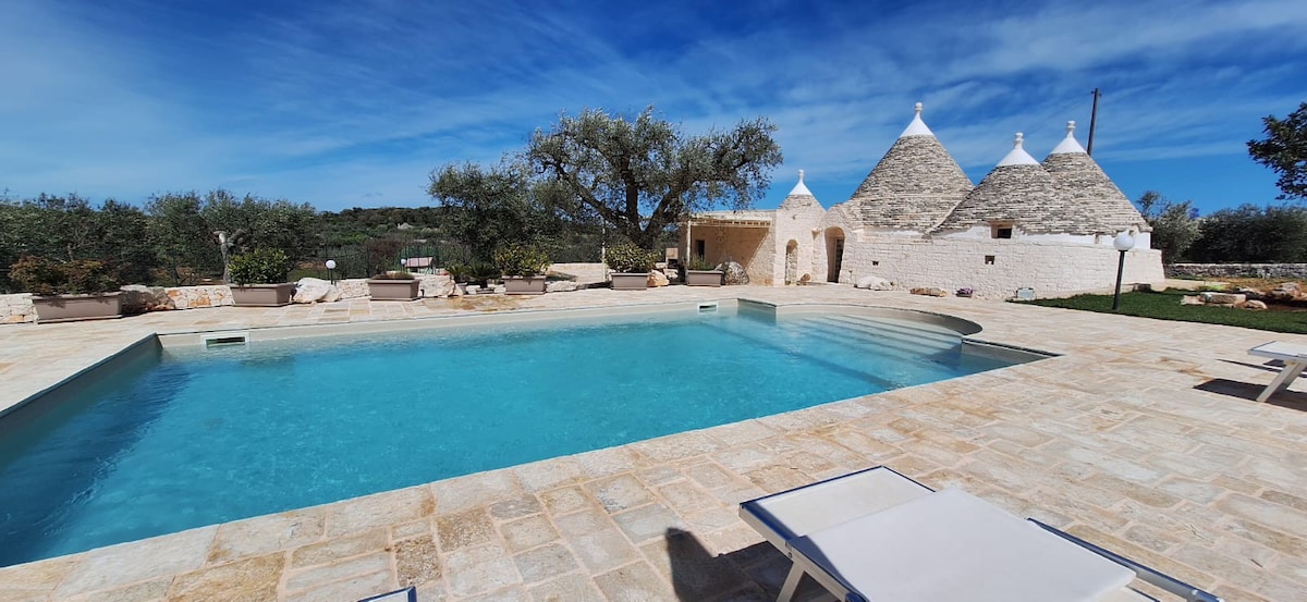 Quattroperle Trulli - Relax - Puglia Private Pool