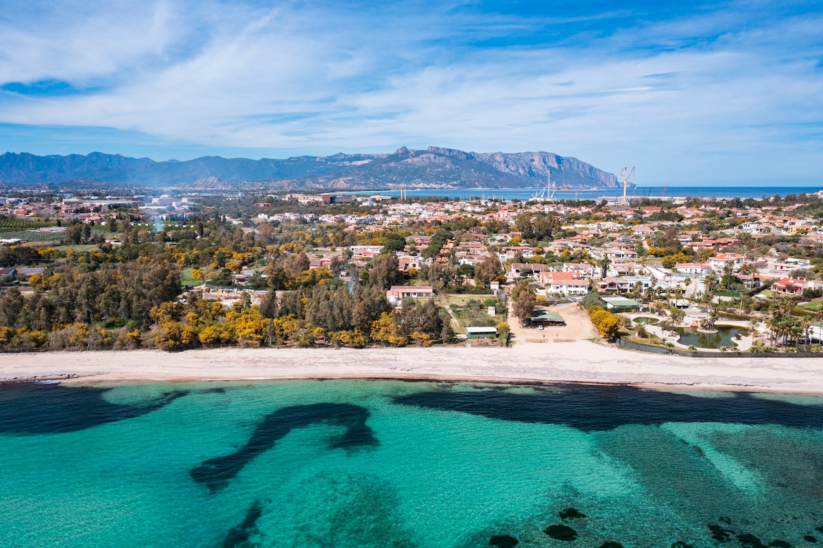 Casa con giardino e accesso privato alla spiaggia