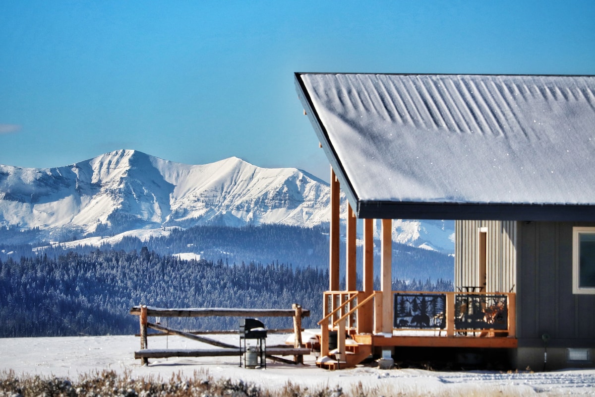 Bridger Teton Mountain Top View