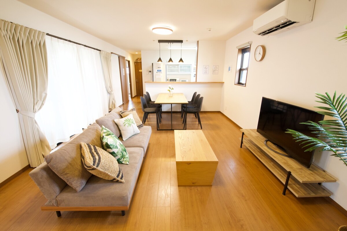 带阳台和日式房间的一户建独立住宅【3室1厅】MK661