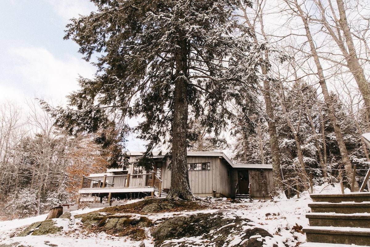 Rustic Farmhouse at Oxbow Brewery