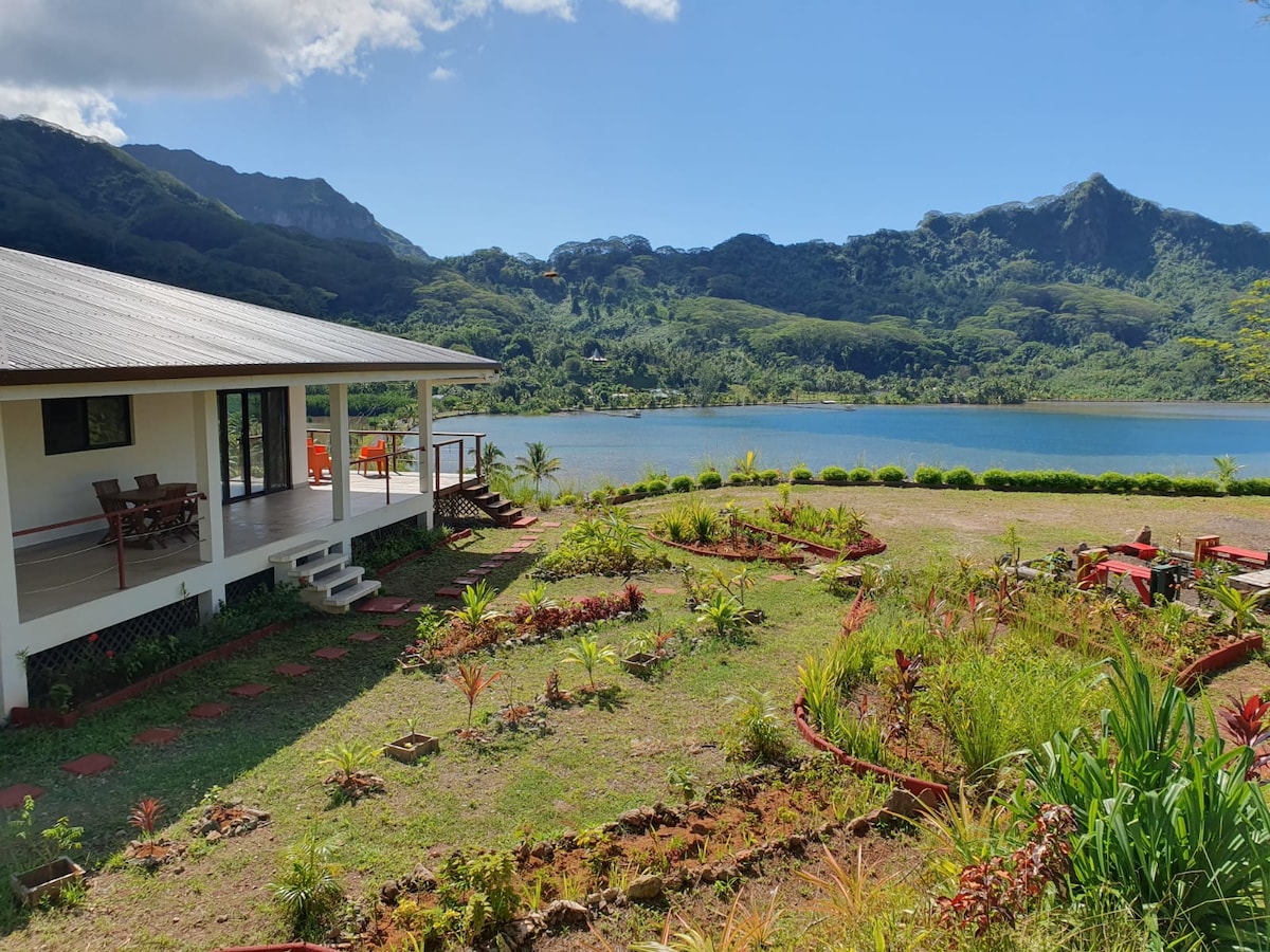 Villa recente, Vue lagon, AC/Moustiquaire, calme