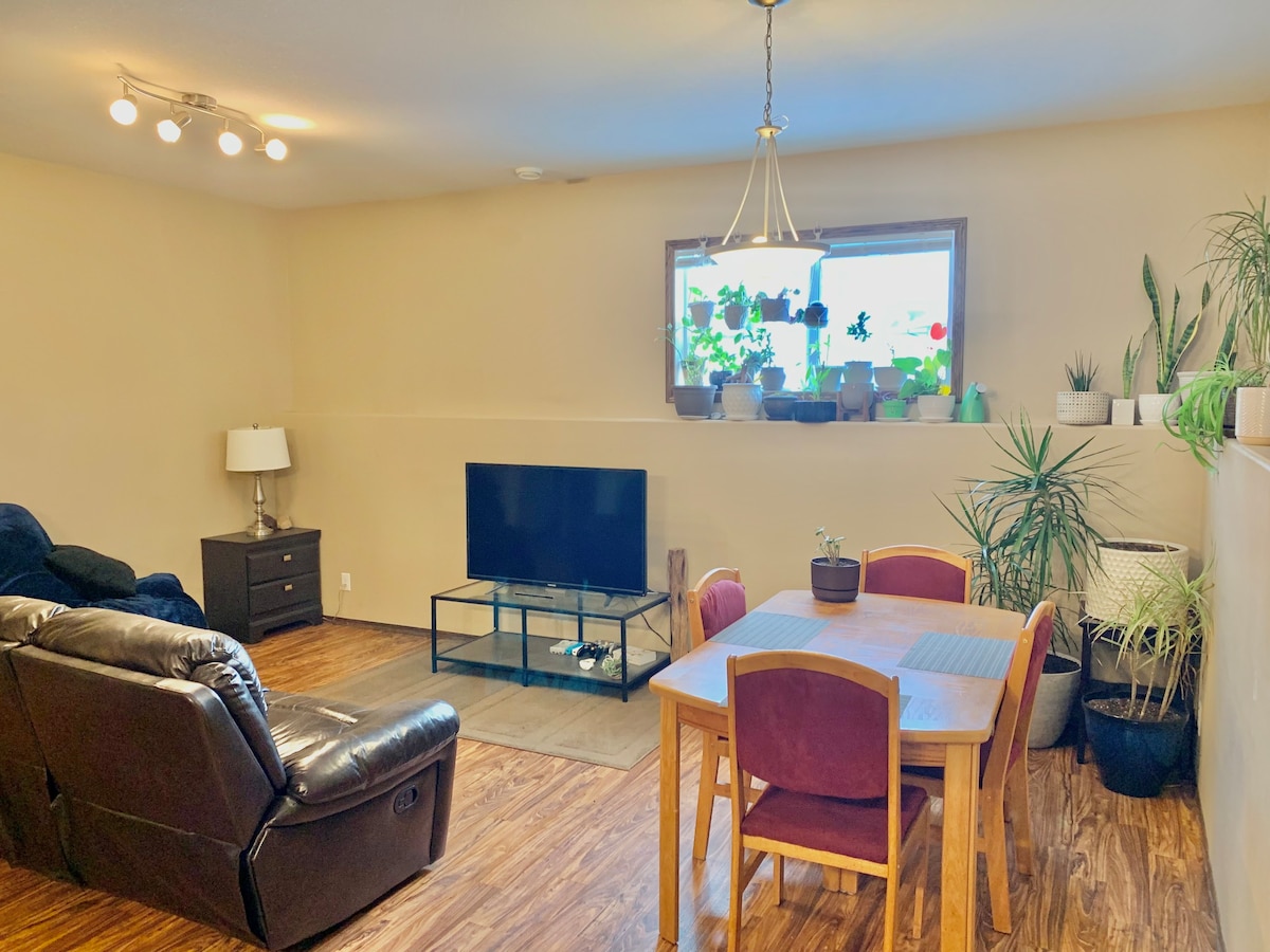 Private Room in a Basement Suite