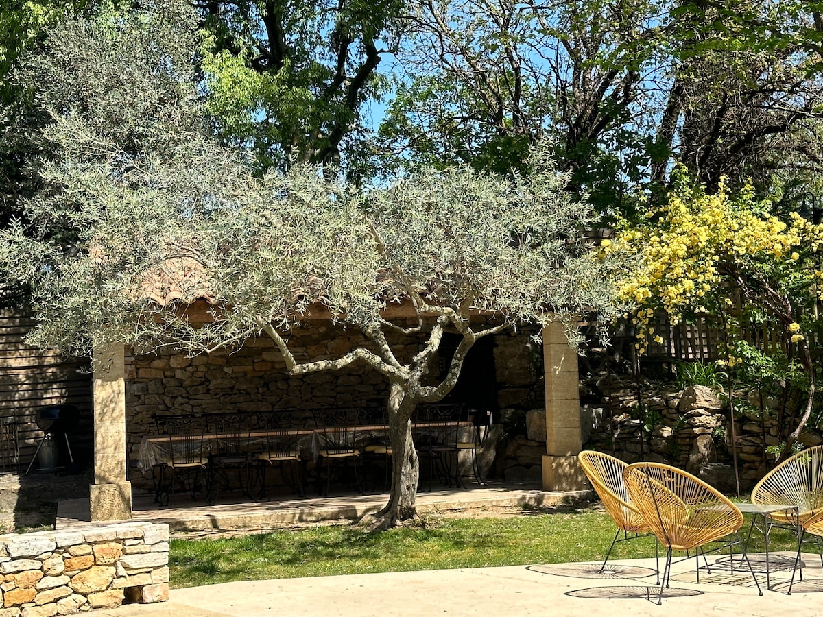 Gîte La Citadelle mas en pierre piscine privée