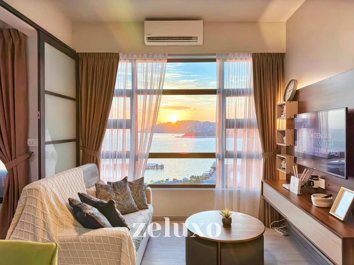 # 3 Jesselton Quay City Pads Seaview |洗衣机/烘干机