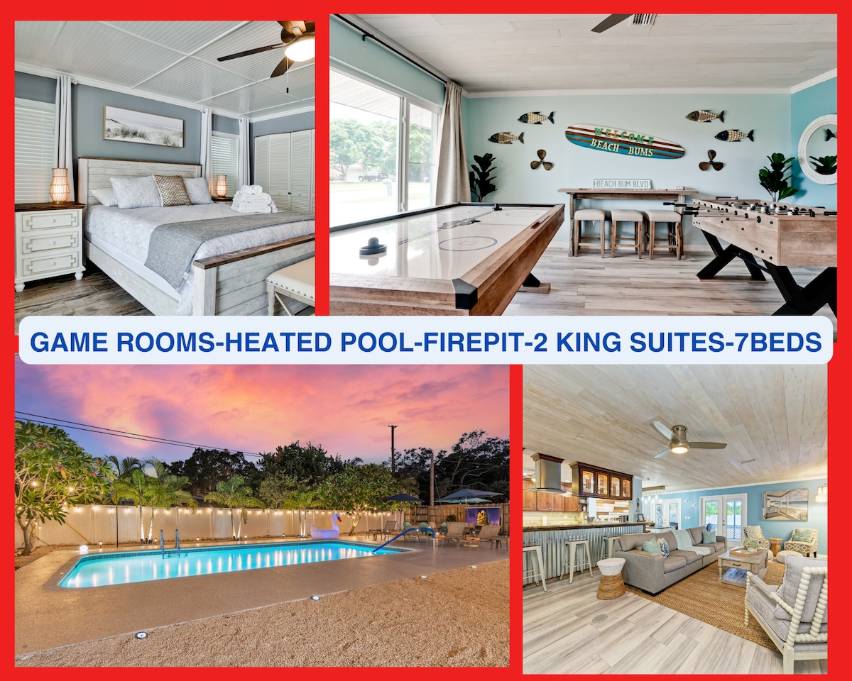 AnnaMariaIsland-HeatedPool-FirePit-MiniPutPut-IMG ！