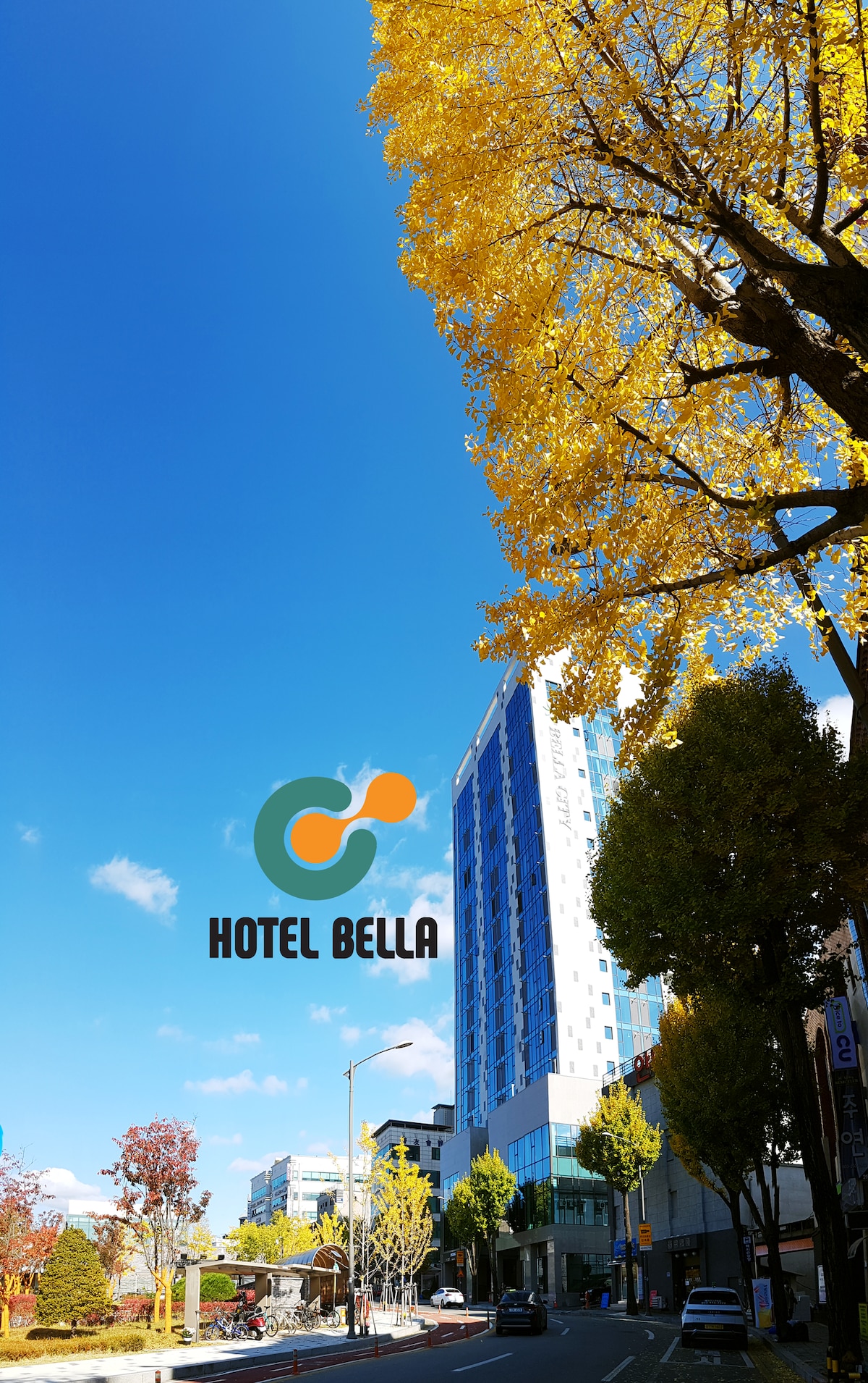 [Hotel Bella] 910城市景观，河景，乐高乐园景观，毗邻春川市政厅