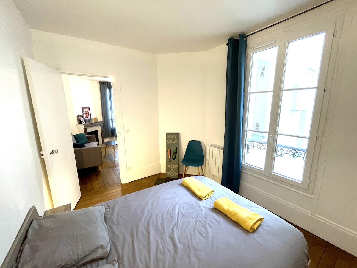 Appartement deux pièces proche métro