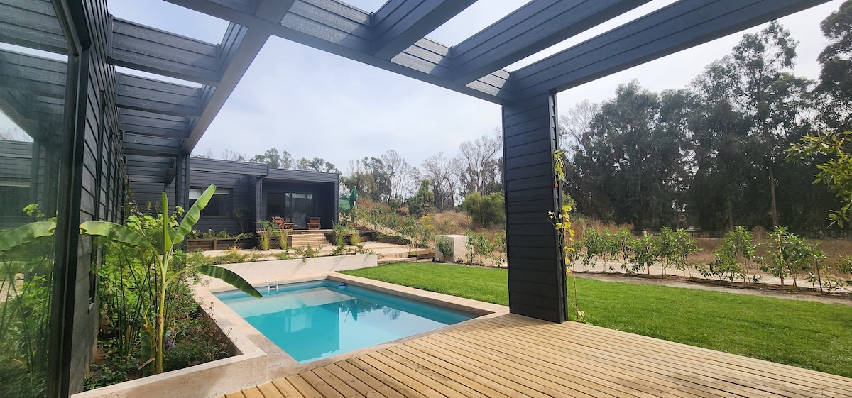 Casa en Maitencillo con piscina a minutos del mar