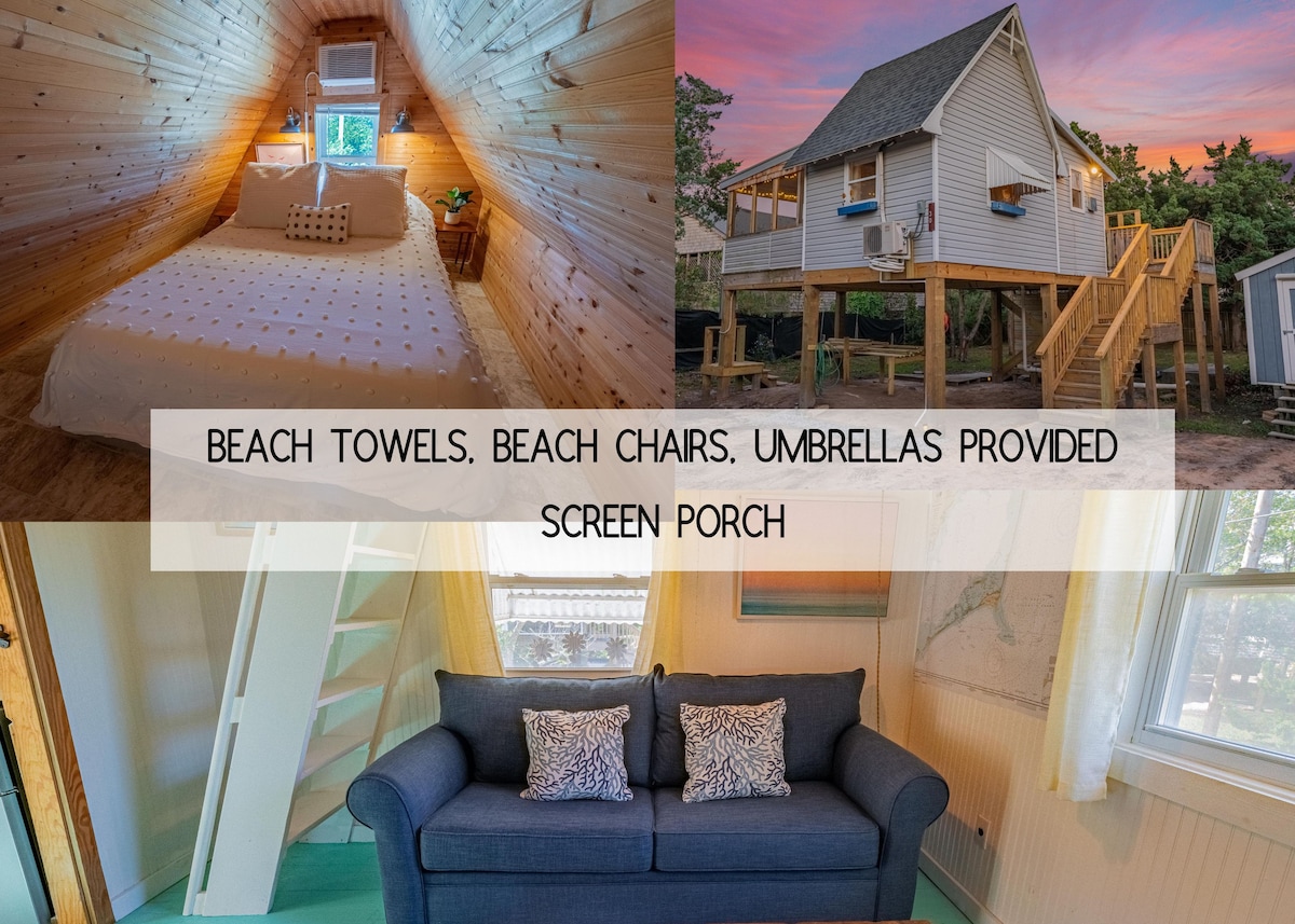 Perfect Island Hideaway for 2-Beach Gear Provided