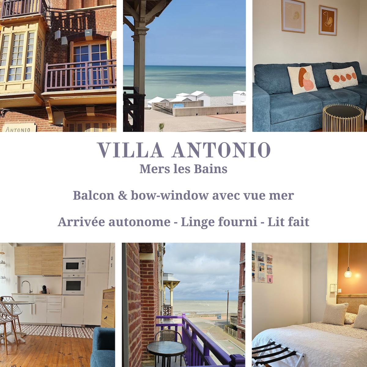 Villa Antonio balcon vue mer bow-window