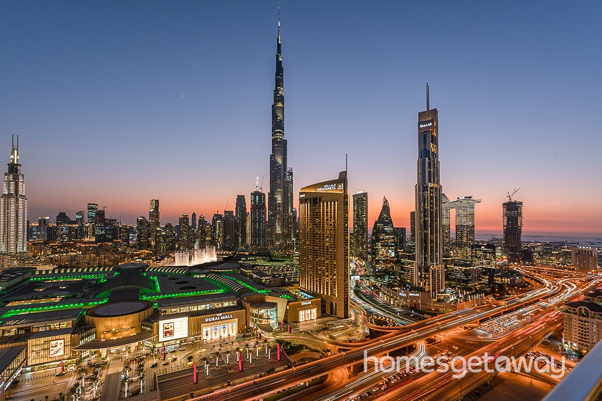 BurjKhalifa & Fountain View 3BR+M with Mall Access