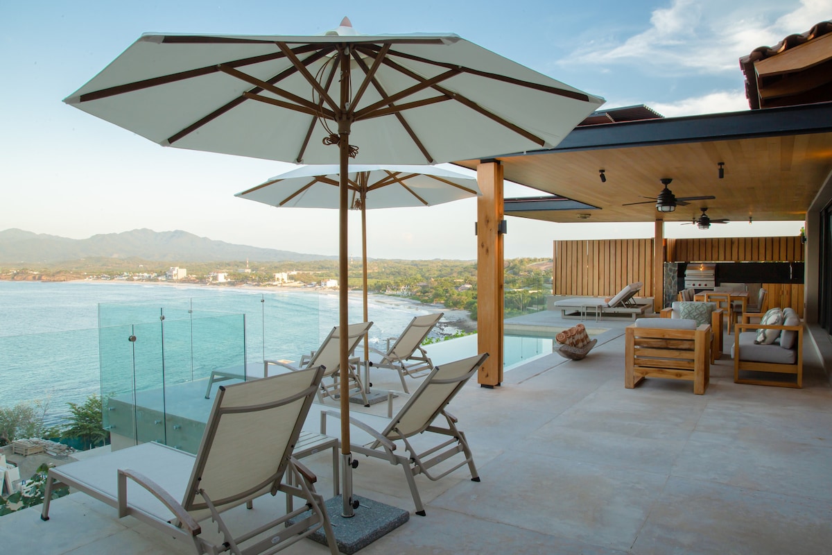 Oceanview Villa inside Punta Mita