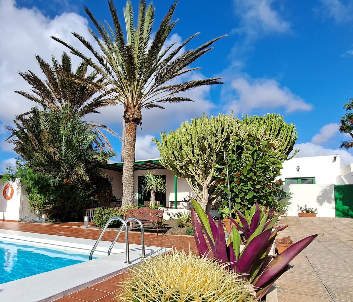 villa lanzarote piscina privada laja del sol