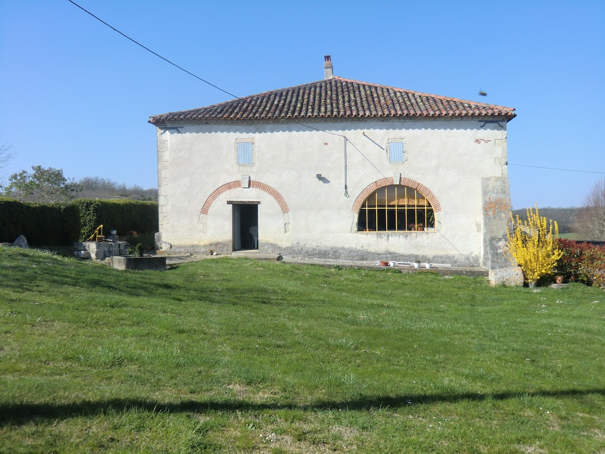 Maison de campagne sur le coteau