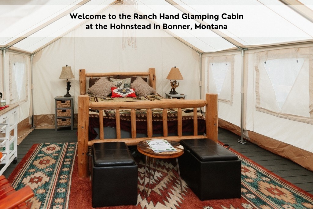 5 cabins at The Hohnstead Glamping Cabins Resort