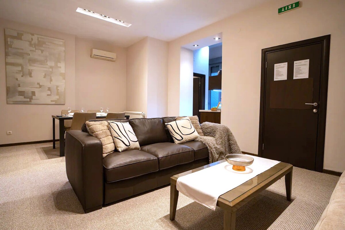 Family Chic Luxury Apartment, 20m from Skadarlija!