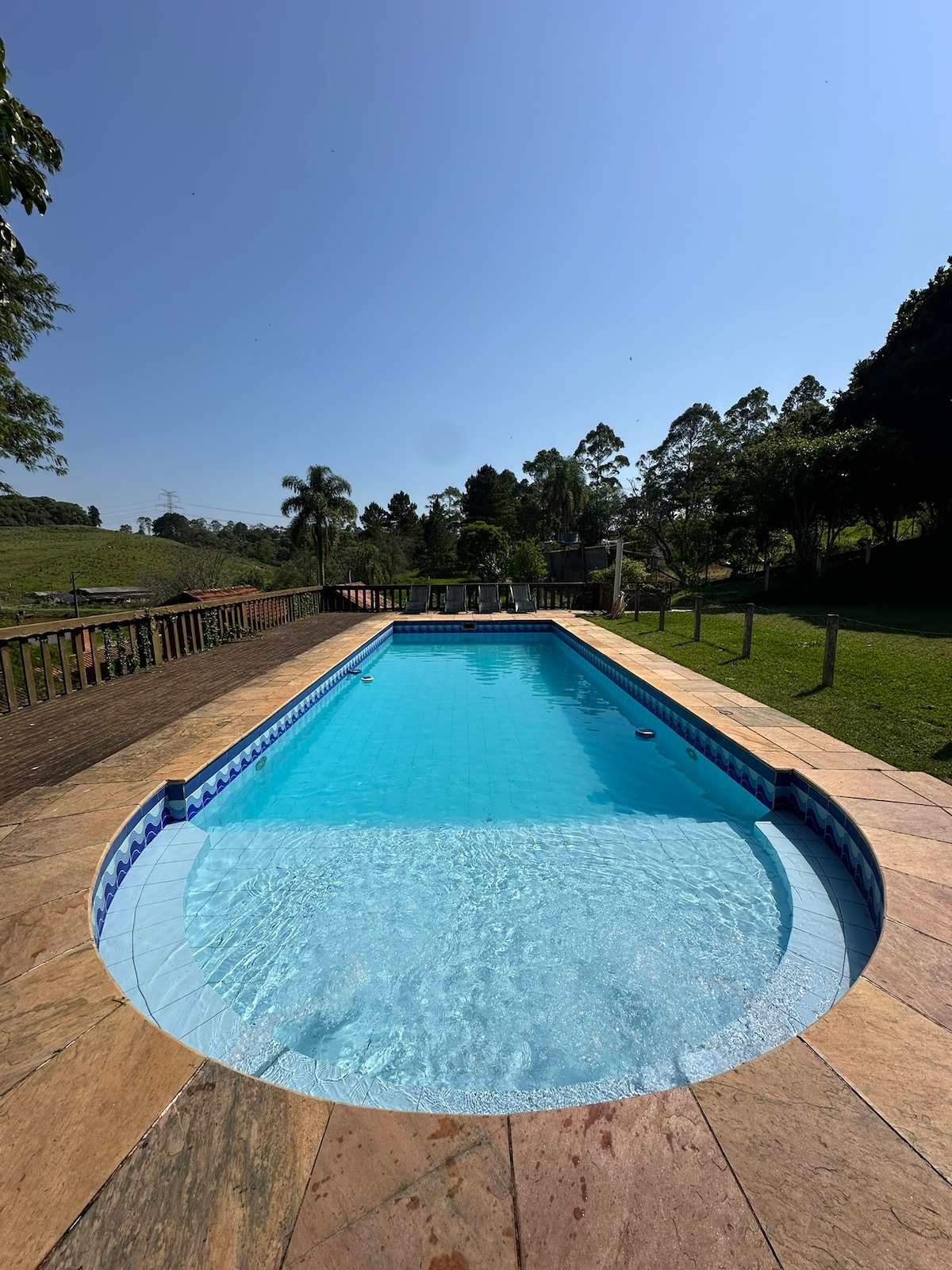 Chácara em Ibiúna com piscina e vista incrível