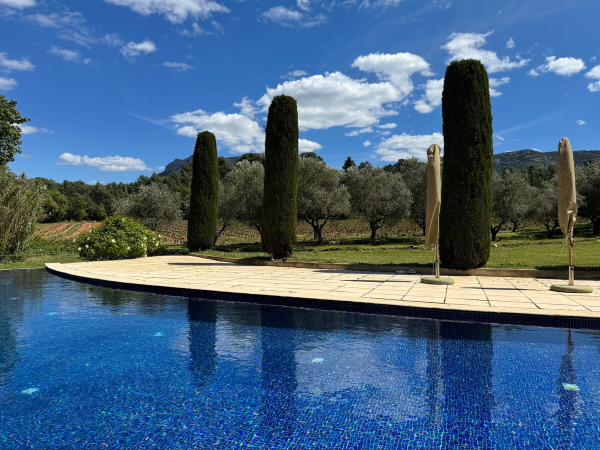 Le Château Ferry Lacombe-700m²-piscine-17 pers.