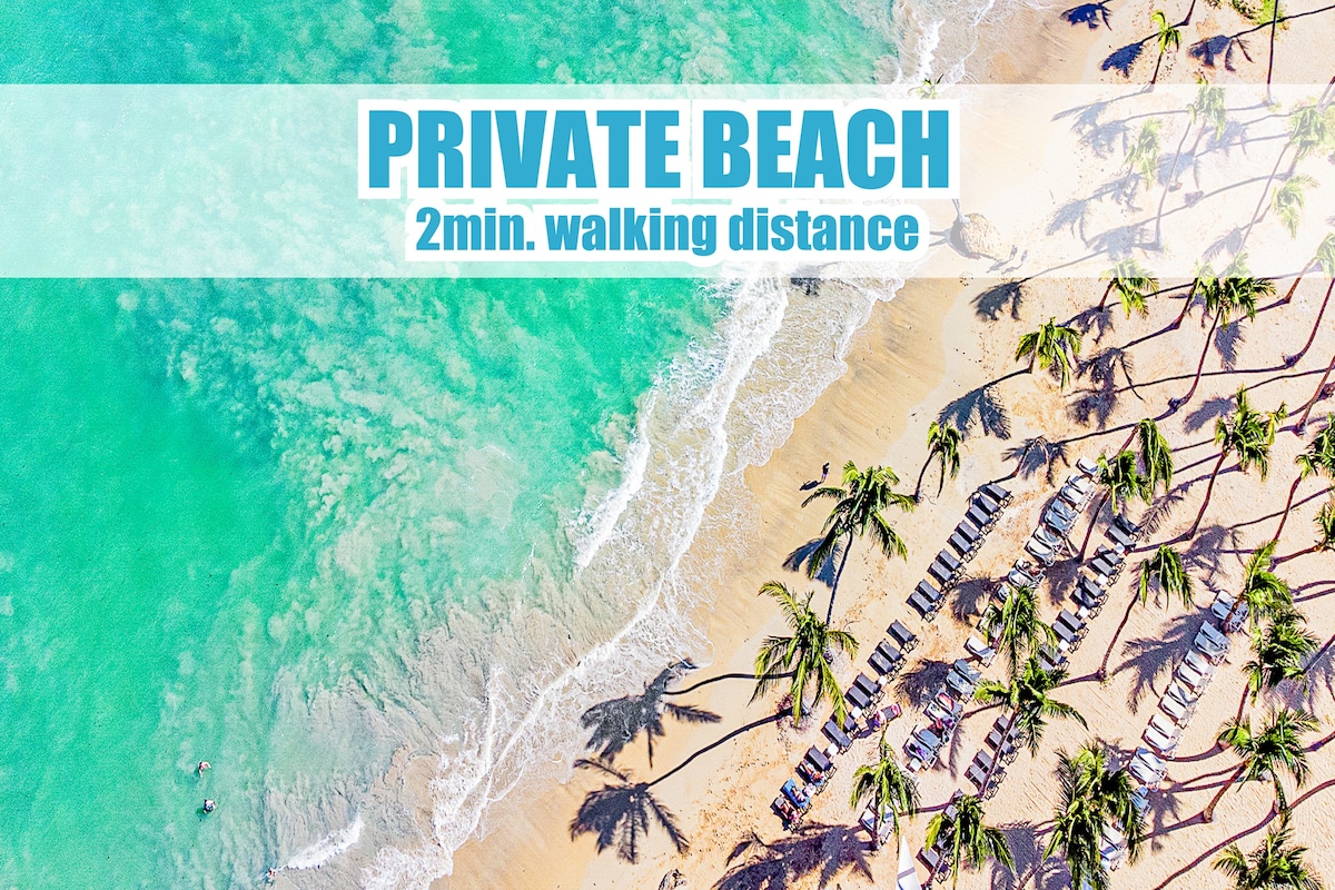 Beach Villa Azul with private Pool, BBQ & Maid inc