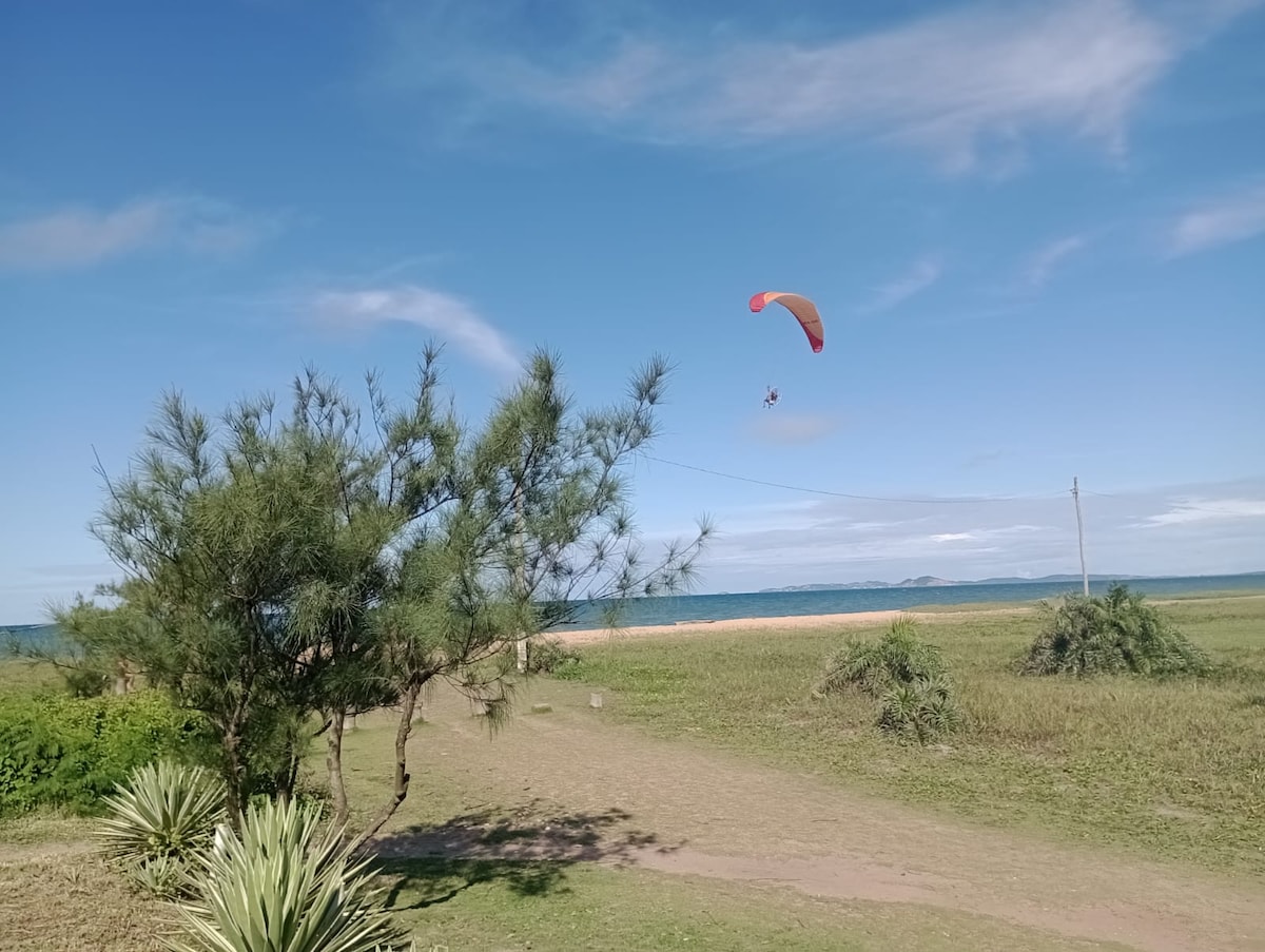 Casa Azul - Pé na areia