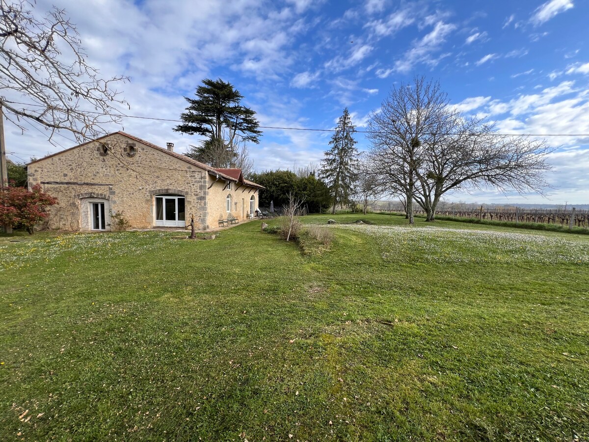 圣埃米利翁附近的Château Lardier Cottage