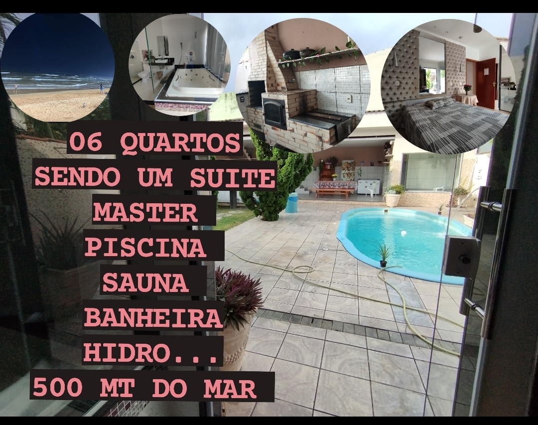 06 quartos  chame sua família casa praia Jacaraípe