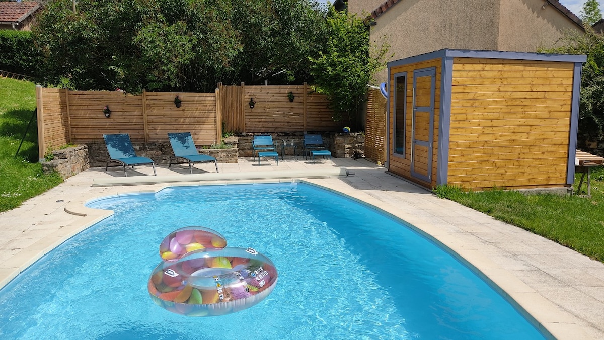 Nature et détente (piscine dès juin)