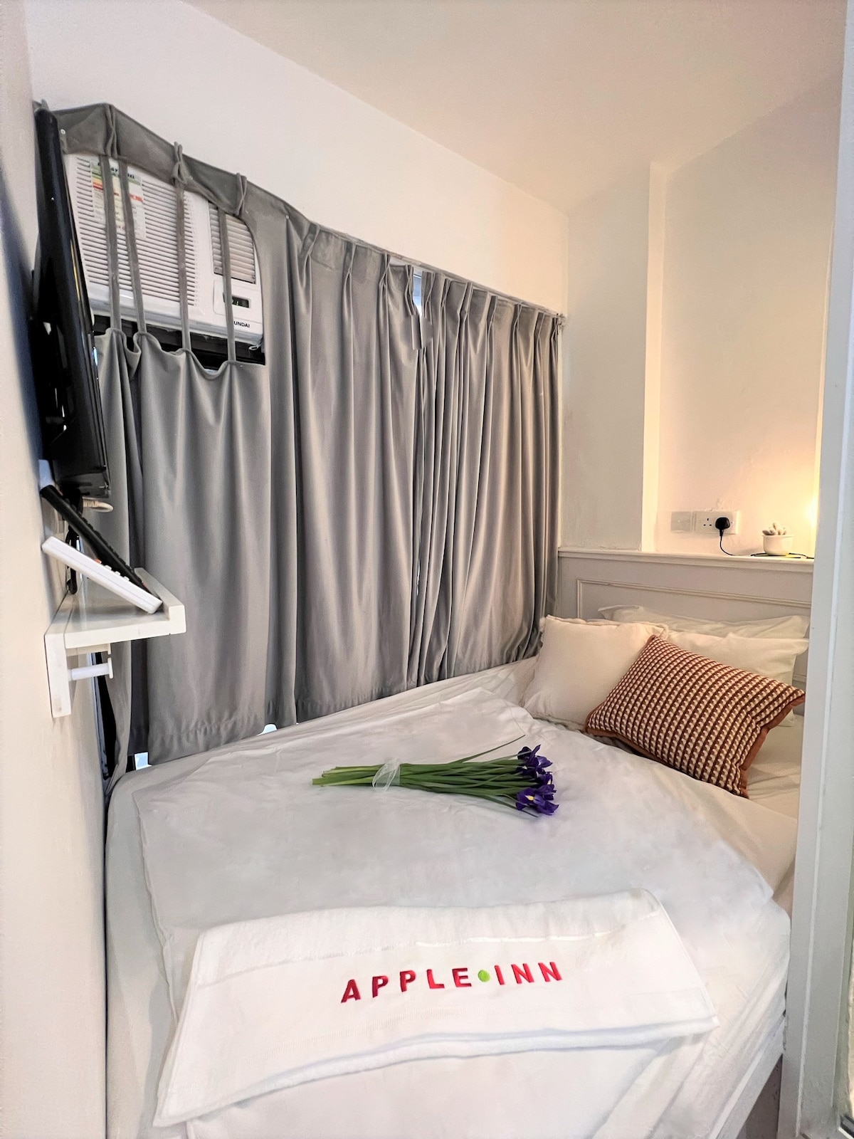 16號房 Apple Inn 銅鑼灣地鐵站3分鐘步程 酒店級設備 靜中帶旺 購物旅行背包客性價比之選