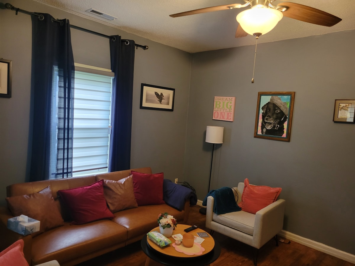 Cozy Home: Close to Cone hospital and Downtown
