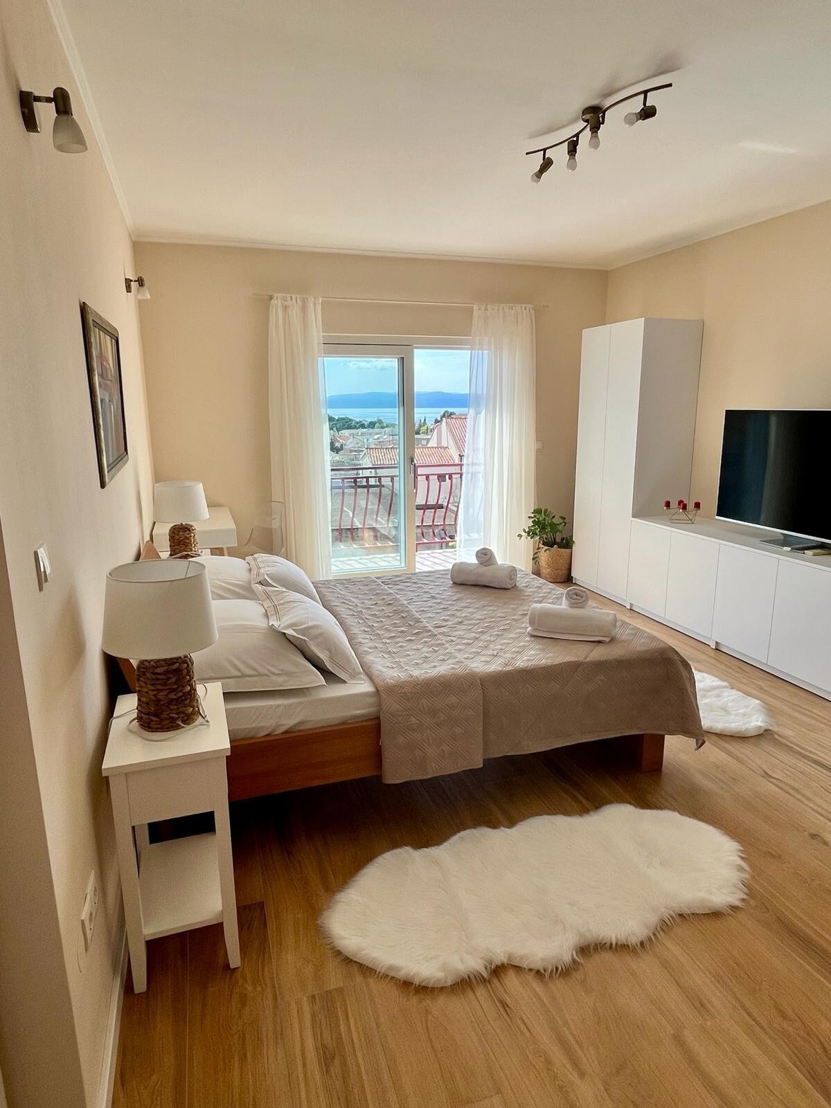 单间公寓海景Makarska