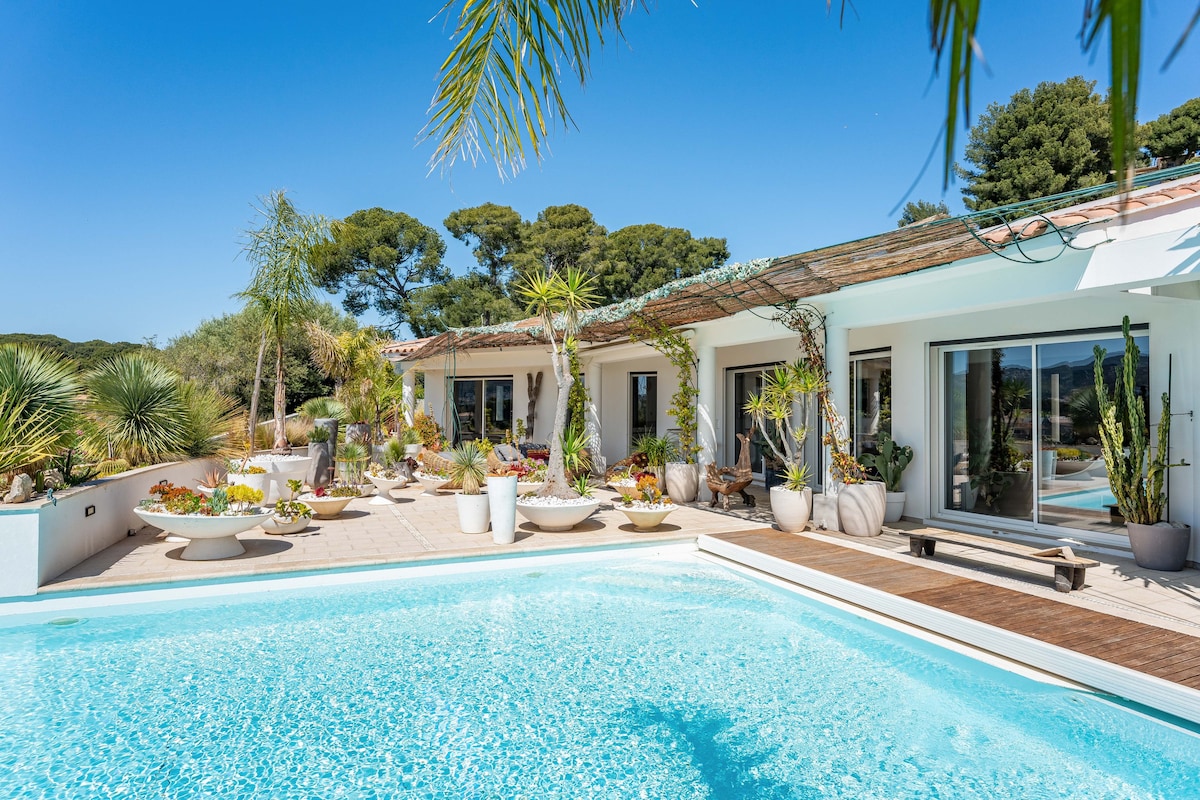 Sweet California : villa vue mer