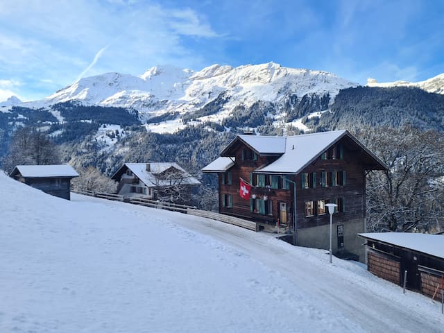 卢达本纳(Lauterbrunnen)的民宿