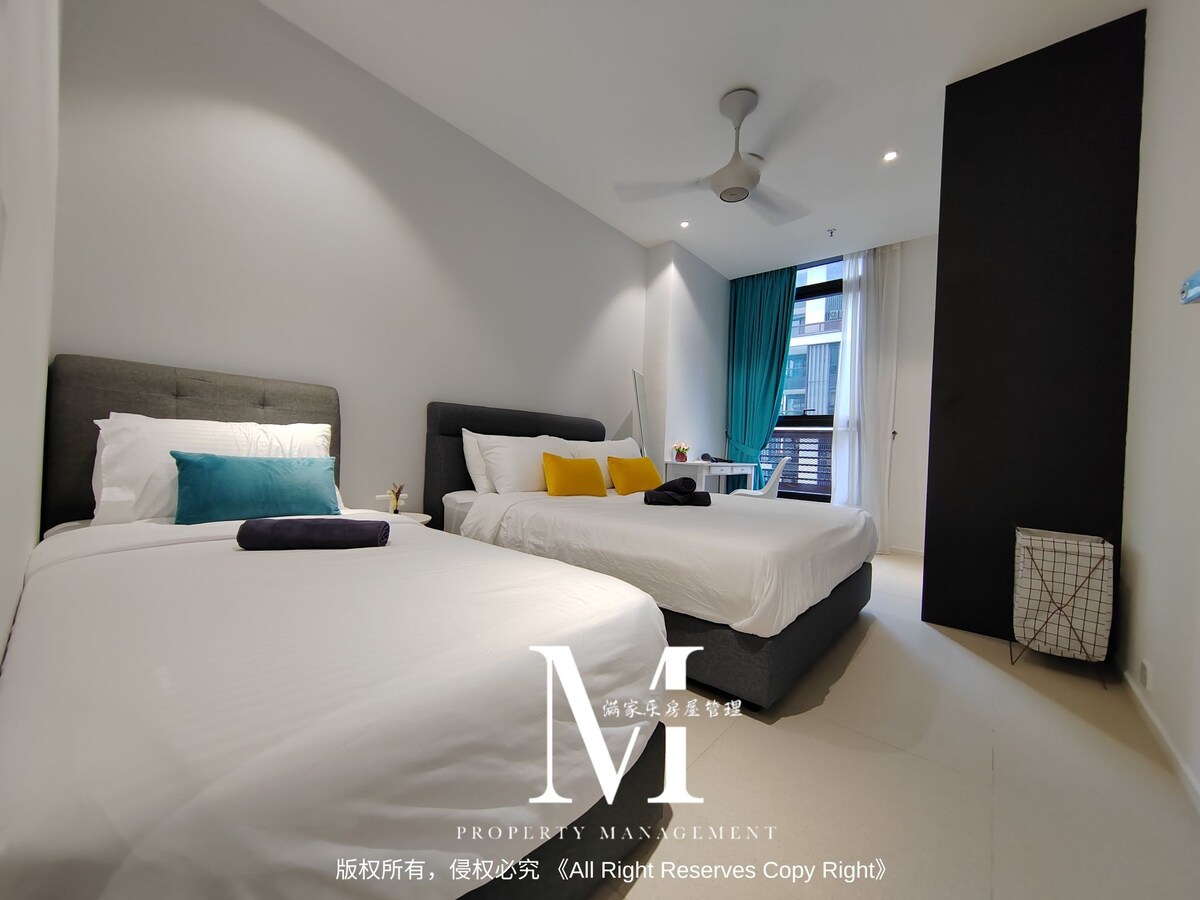 Premium Prv-Garden1-Bedroom#Arcoris#KLCity# 1-3Pax